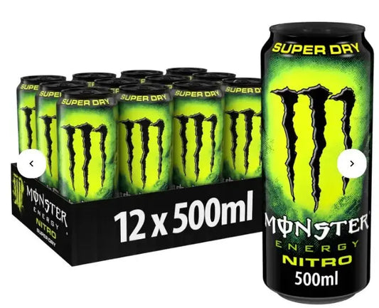 Monster Nitro Energy Drink - Monster Nitro Super Dry - Woo Discounts