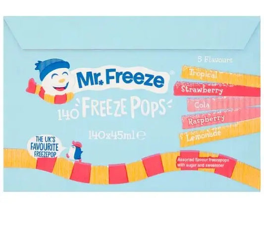 Mr. Freeze Freeze Pops - Assorted Flavour Freezepops - Woo Discounts