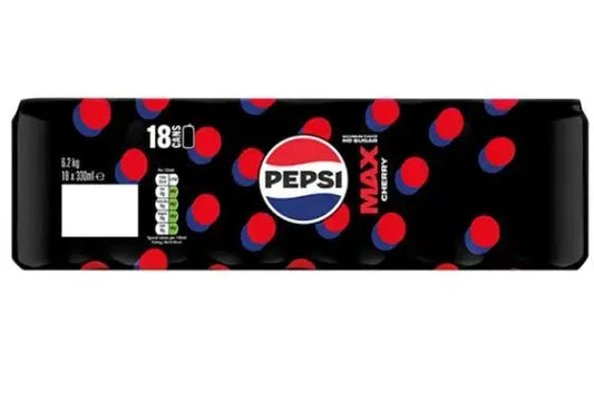 Pepsi Max Cherry 24 Pack - Pepsi Max Cherry 24 x330ml - Woo Discounts