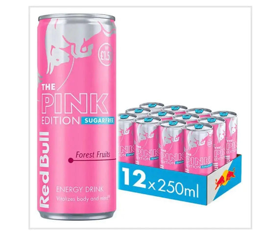 Red Bull Editions Range - Sugar Free Energy Drink 12x - Woo Discounts